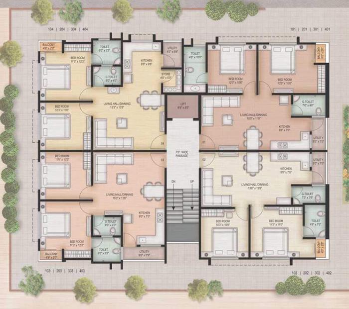 Shree Ram Tirth 2 - Site Plan