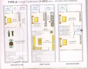 Shreeji Residensy - Floor plan