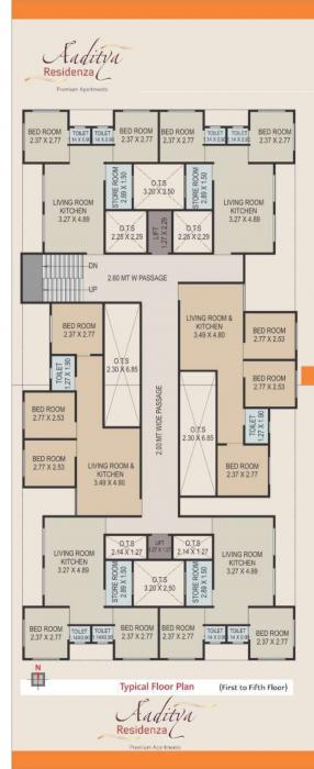 Digvijay Aaditya Residenza - Site Plan