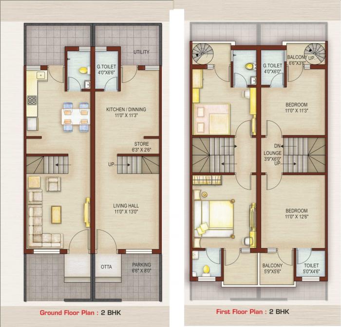 Nilkanth Residency - Floor Plan