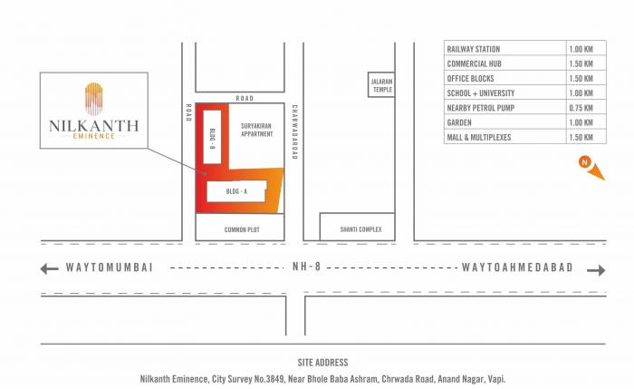 Prashant Nilkanth Eminence - Locality