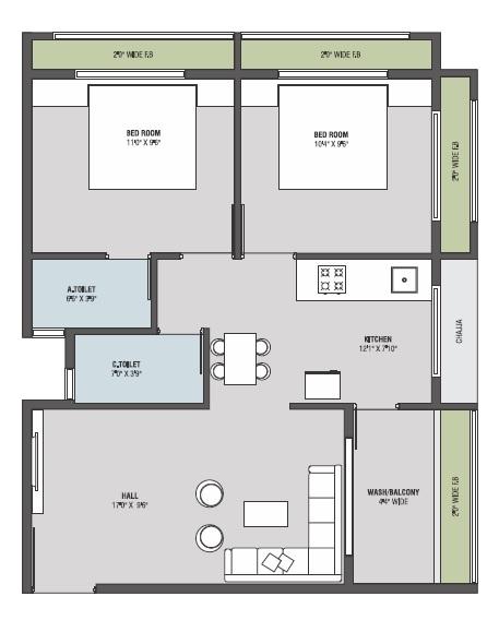 Hari Nand Villa Enclave - Floor Plan