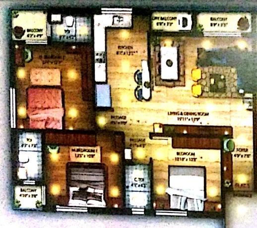 Pruthvi Takshashila - Floor Plan