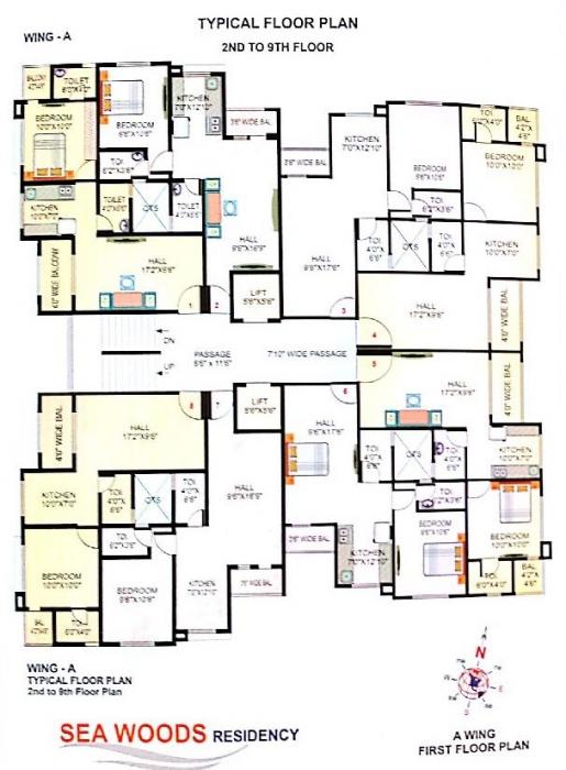 Sea Woods Residency - Site Plan