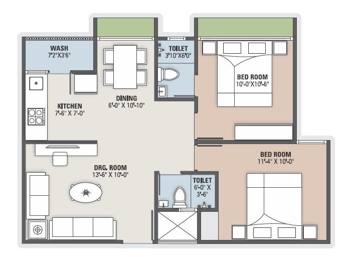 Solitaire Superb - Floor Plan