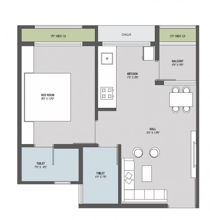 Hari Nand Villa Enclave - Floor Plan