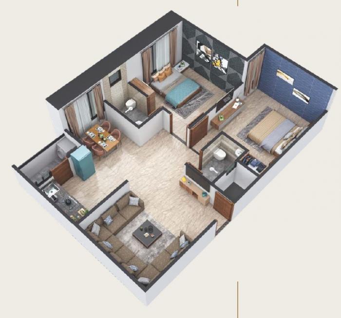 Solitaire Superb - Floor Plan