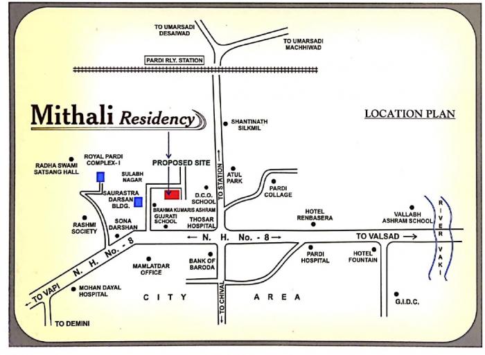 Mithali Residency - Locality