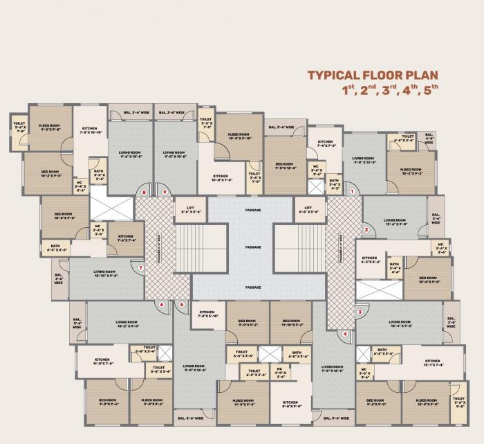 Aaditya Avenue 2 - Site Plan