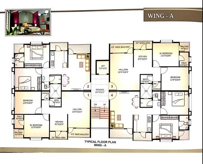 Mithali Residency - Site Plan