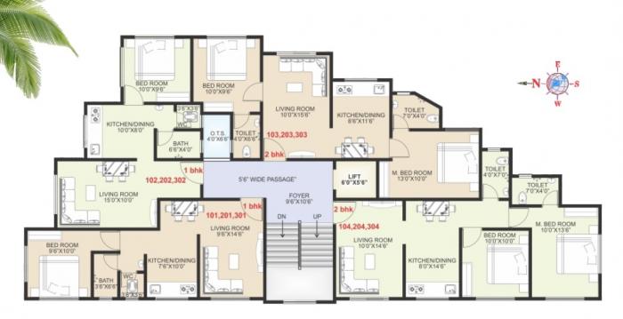 Shree Paras Darshan - Site Plan