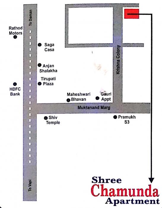 Shree Chamunda Apartment - Locality