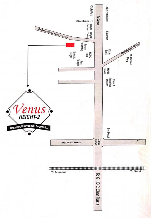 S R Venus Height - Locality