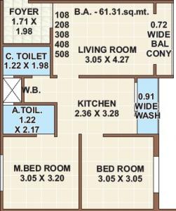 Arham Residency - Floor plan