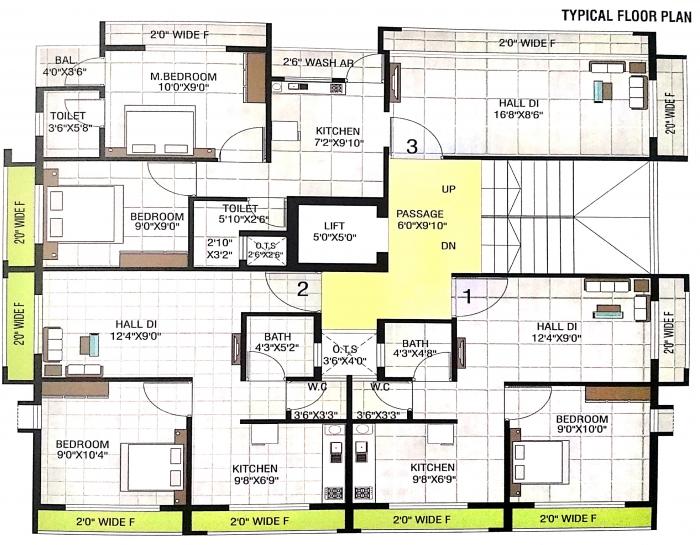 Shree Chamunda Apartment - Site Plan