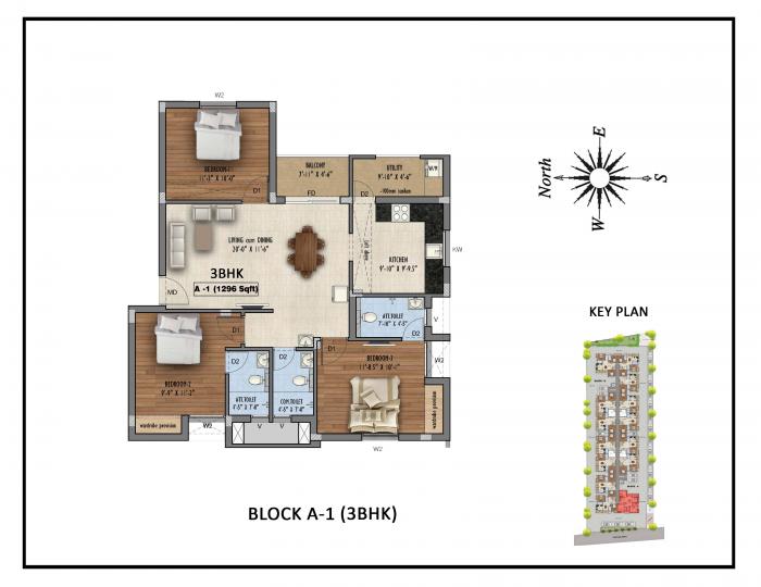 Ruby Nakshatra - Floor Plan
