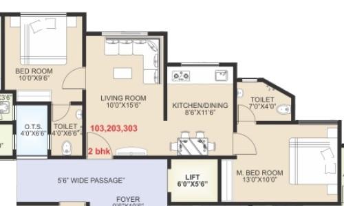 Shree Paras Darshan - Floor Plan