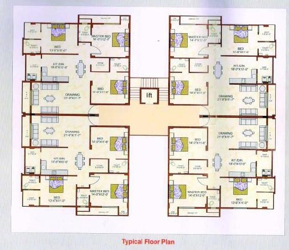 Radhe Park - Site Plan