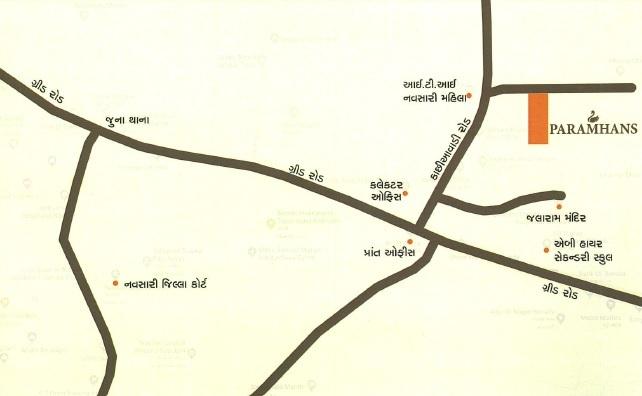 Paramhans Flats - Locality