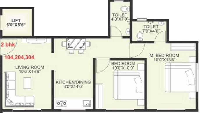 Shree Paras Darshan - Floor Plan