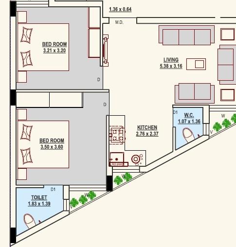 Shiv Drashti Heights - Floor Plan