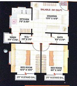 JK Vraj Hari - Floor plan