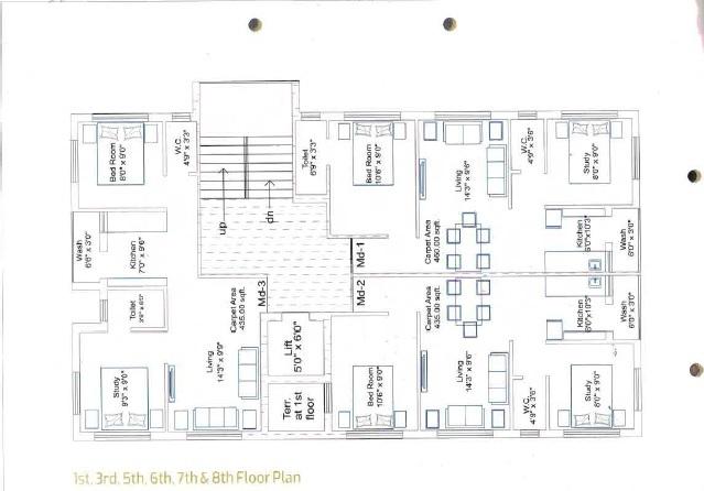 Dev Dwarika Heights - Site Plan