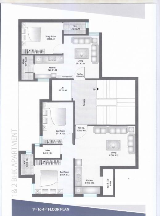 Uday Apartment - Site Plan