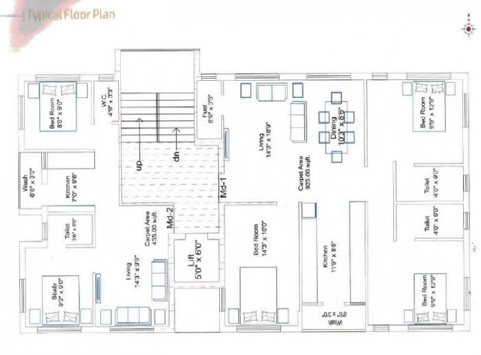 Dev Dwarika Heights - Site Plan