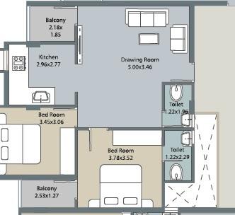 Om Harmony 2 - Floor Plan
