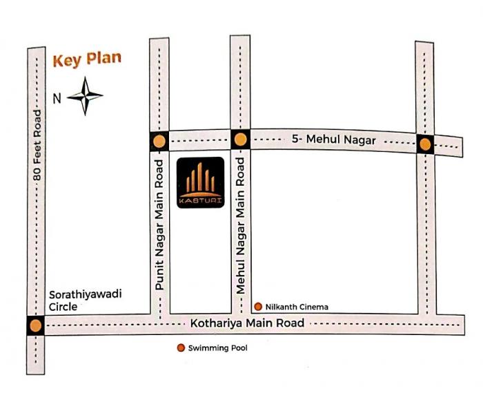 Mahavir Kasturi - Locality