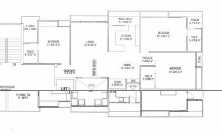 Atlantis Apartment - Floor Plan