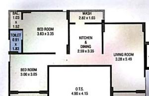 Shayona Shantivan - Floor plan