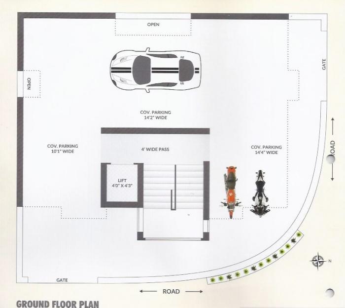 Deep Pushp Sandhya Apartment - Master Plan