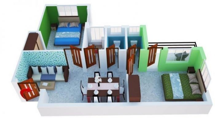 Blue Onyx Complex - Floor Plan