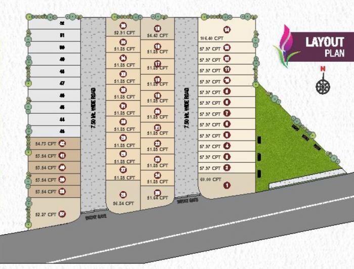 Akhilam Shree Vatika - Master Plan