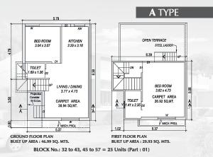 Dev Om Residency - Floor plan