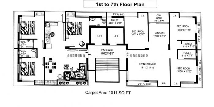 Ekdant Heights - Site Plan