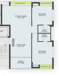 Venus R K Elegance - Floor plan