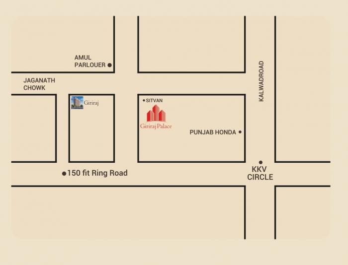 Moksh Giriraj Palace - Locality