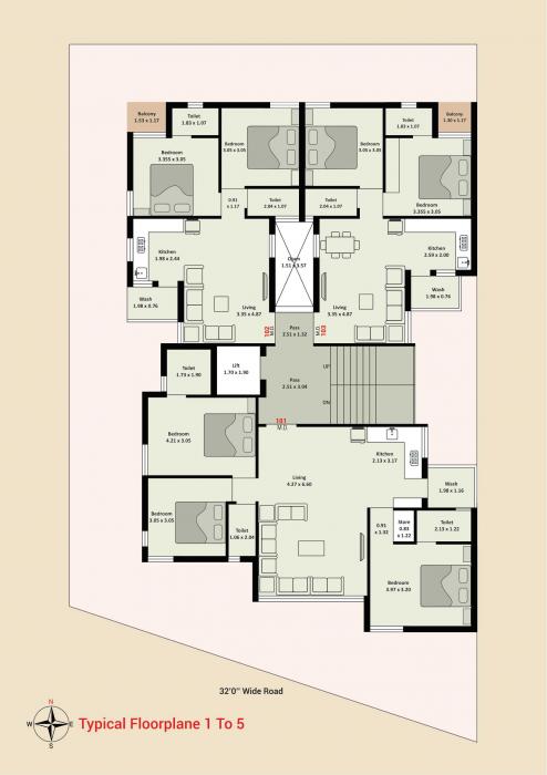Moksh Giriraj Palace - Site Plan