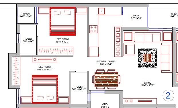 Om Appartment - Floor Plan