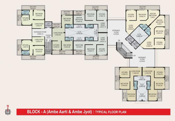 Shree Ambe Flats - Site Plan