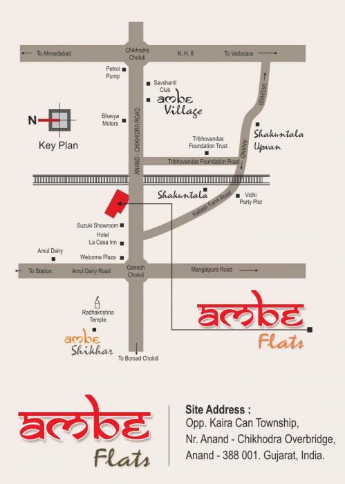 Shree Ambe Flats - Locality