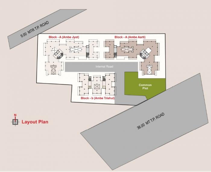 Shree Ambe Flats - Master Plan