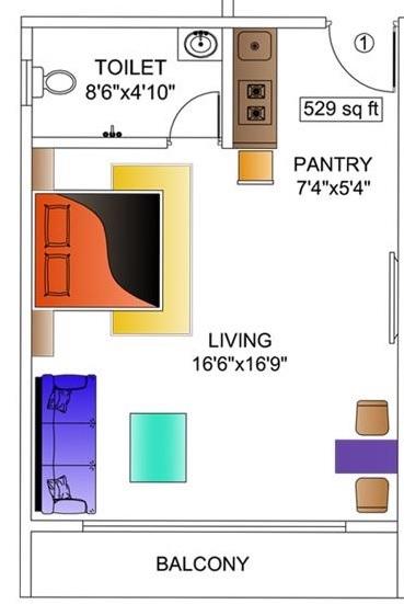 Dgains Elegant - Floor Plan