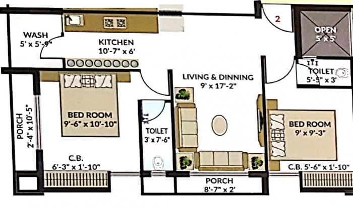 Sitaram Complex - Floor Plan