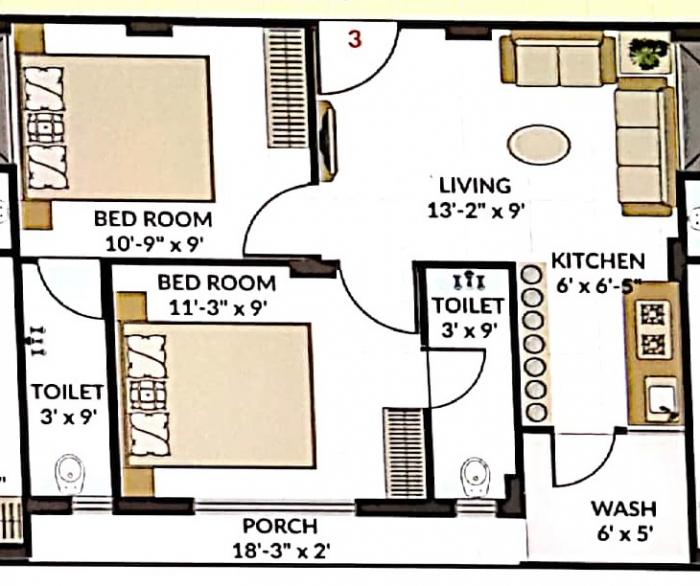 Sitaram Complex - Floor Plan
