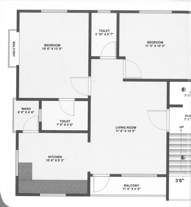 Satva Height - Floor Plan