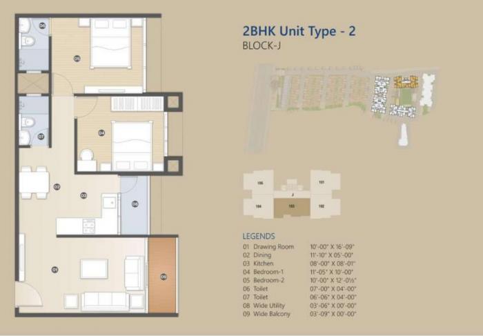 Fortune The Address - Floor Plan